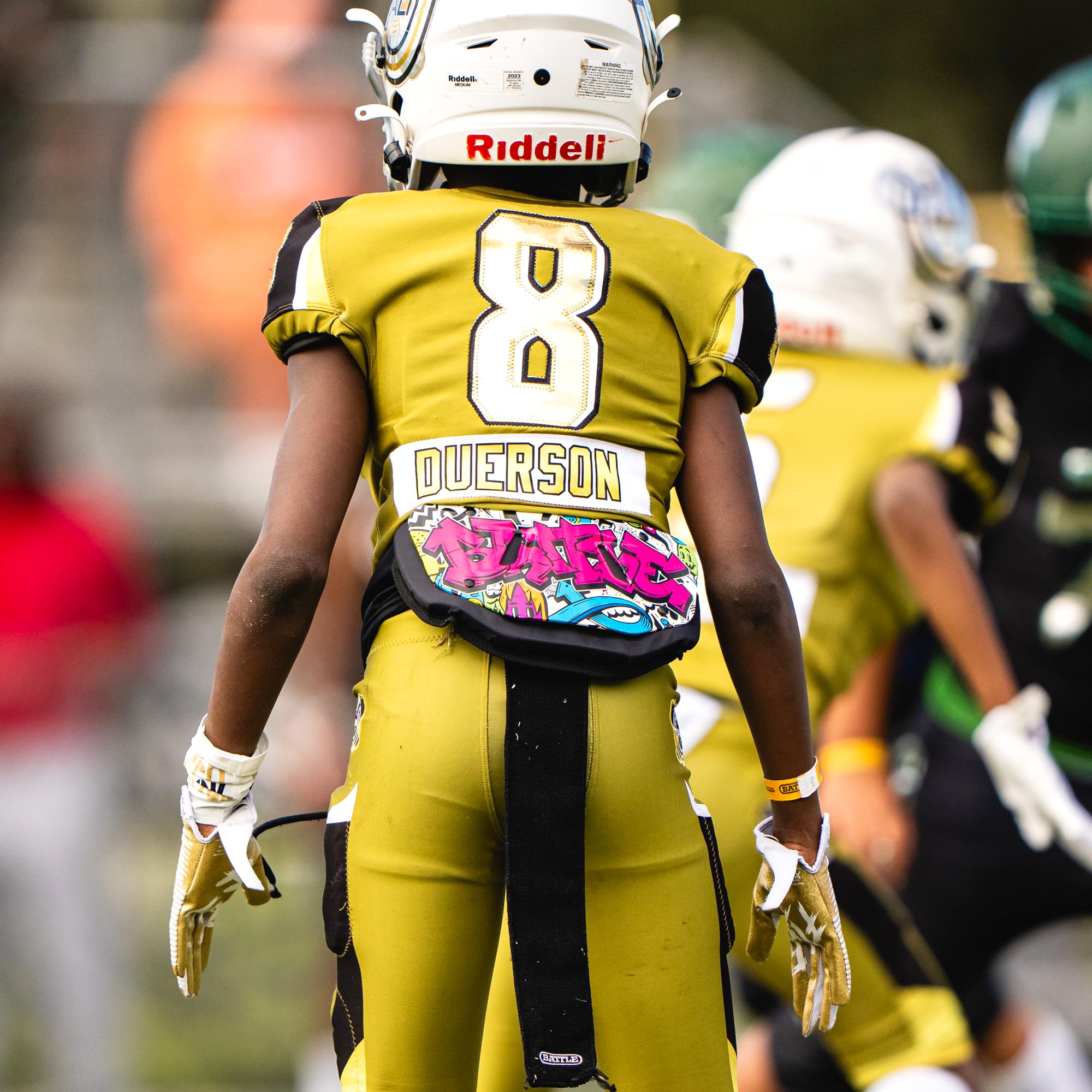 アメフトRiddell クローム バックプレート 大人用